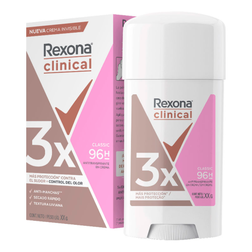 Imagen de Desodorante Rexona AP Crema Clinical Clásico Mujer 58 GRS