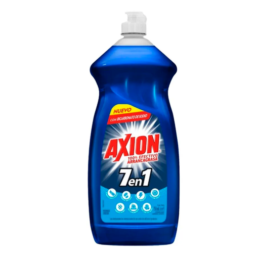Imagen de Detergente Líquido Axion 7 en 1 Azul 750 MLL