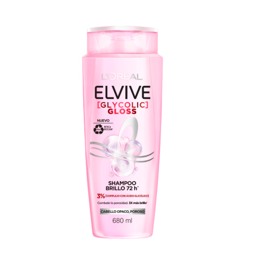 Imagen de Shampoo Elvive Glyco Gloss 680 MLL