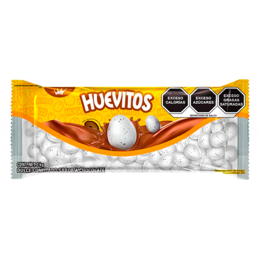 Imagen de Exhibidor Chocolate La Corona Huevito Pinto 1 KGS