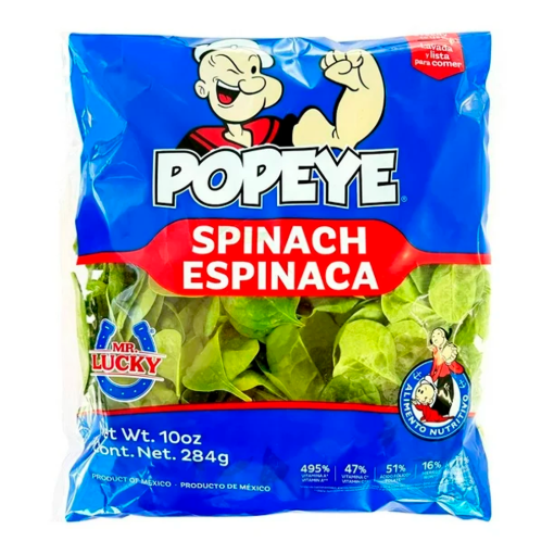 Imagen de Verdura Mr. Lucky Espinacas Popeye 170 GRS