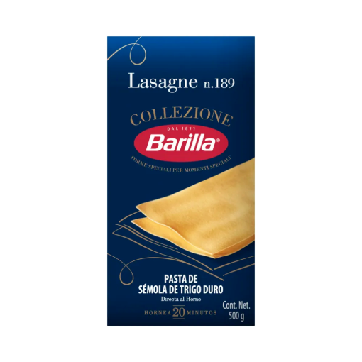 Imagen de Sopa Barilla Lasagne Italiana 500 GRS