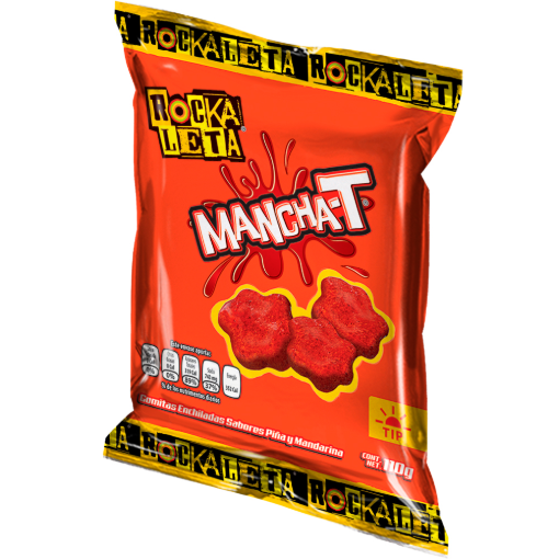 Imagen de Chicle Gomita Sonric’s Rockaleta Mancha-T 110 GRS