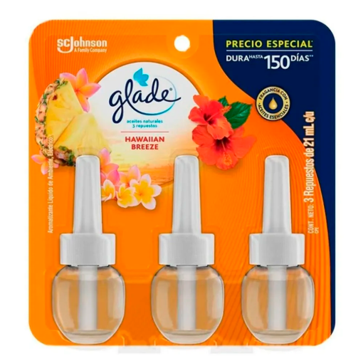 Imagen de Glade Eléctrico Líquido Hawaiian Repuesto 21 MLL