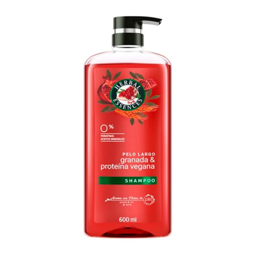 Imagen de Shampoo Herbal Essences Granada & Protección Vegana 600 MLL