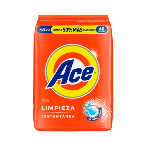 Imagen de Detergente Ace Regular Polvo 4.32 KGS