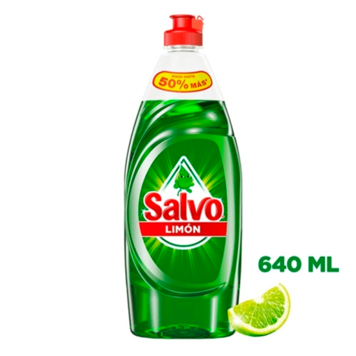 Imagen de Detergente Líquido Salvo Limón Poder 360° 640 MLL
