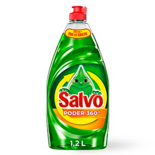 Imagen de Detergente Líquido Salvo Limón Poder 360° 1.2 LTS