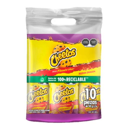 Imagen de Exh B Sabritas Cheetos Flamin Hot Sabritas 44 GRS