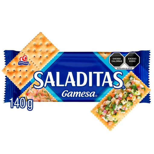 Imagen de Galletas Gamesa Saladitas 140 GRS