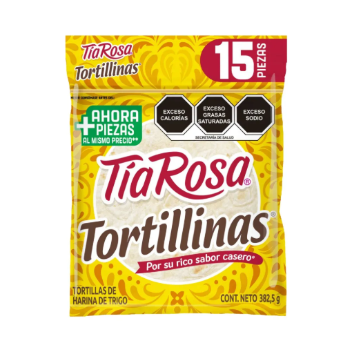 Imagen de Tortillinas Tía Rosa 15 PZS