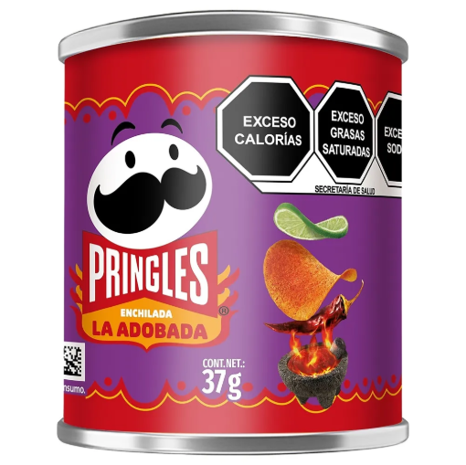 Imagen de Botana Papas Pringles Adobada 37 GRS