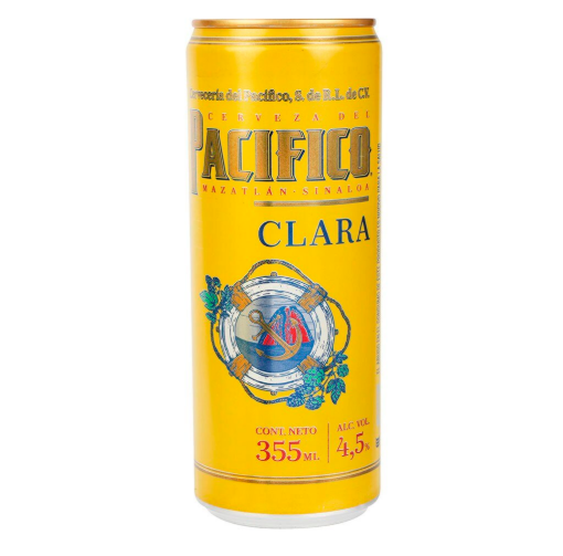 Imagen de Cerveza Pacífico Lata N 355 MLL