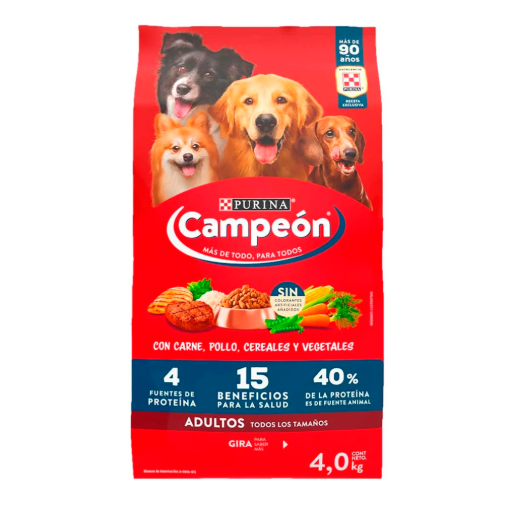 Imagen de Alimento Purina Campeón Adulto 4 KGS
