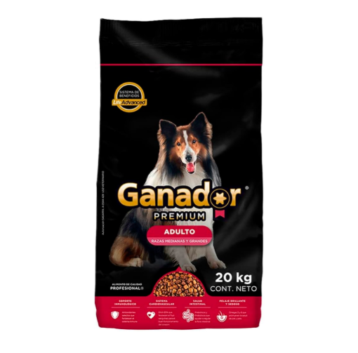 Imagen de Alimento Ganador Premium Adulto +3 kg 20 KGS