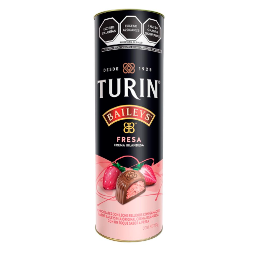Imagen de Chocolate Turín con Baileys Fresa Tubo 180 GRS