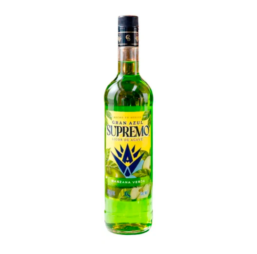 Imagen de Licor de Agave Gran Azul Supremo Manzana Verde 1 LTS