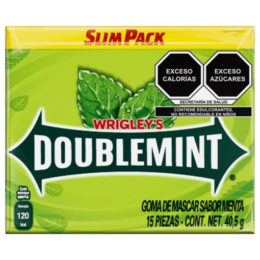 Imagen de Chicle Doublemint Wrigley’s 15 PZS