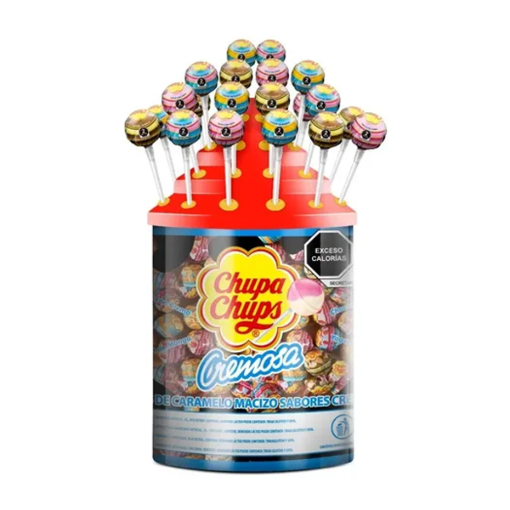 Imagen de Exhibidor Paleta Chupa Chups Cremosa Vitrolero 60 PZS