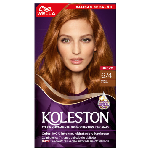 Imagen de Tinte Koleston 674 Tabaco Cobrizo 1 PZS