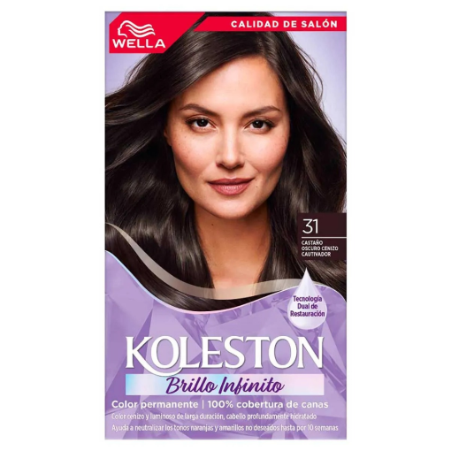Imagen de Tinte Koleston 31 Castaño Oscuro Cenizo 1 PZS