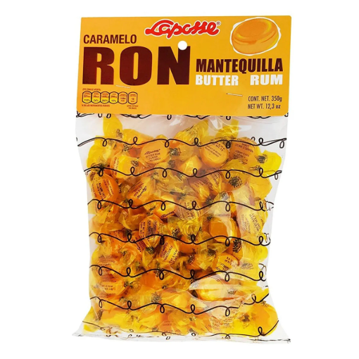Imagen de Exhibidor Caramelo Laposse Ron/Mantequilla 350 GRS