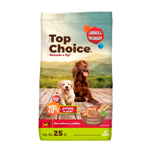 Imagen de Alimento Top Choice Cachorro/Adulto Razas Medianas/Grandes 25 KGS