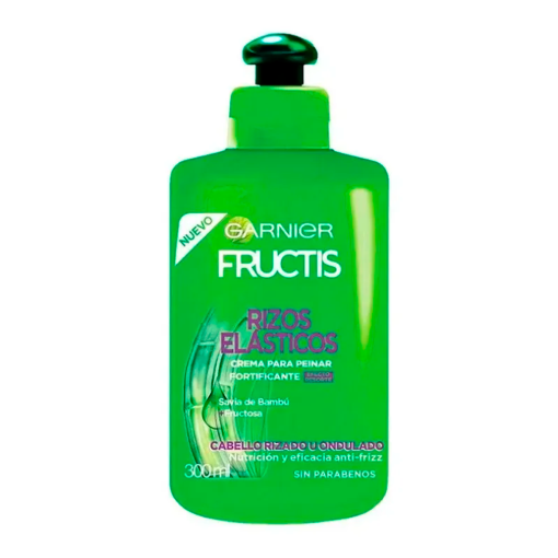 Imagen de Crema para Peinar Fructis Rizos Elastizados 300 MLL