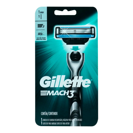 Imagen de Rastrillo Gillette Mach3 1 PZS