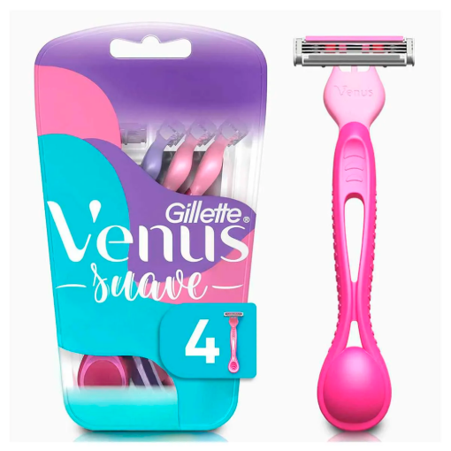 Imagen de Rastrillo Gillette Venus Suave 4 PZS
