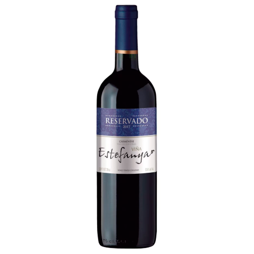 Imagen de Exhibidor Vino Reserva Estefanya Carmenere 750 MLL