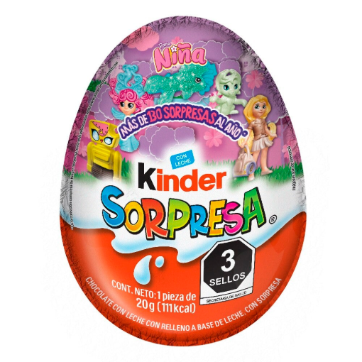 Imagen de Chocolate Kinder Sorpresa Niña 1 PZS
