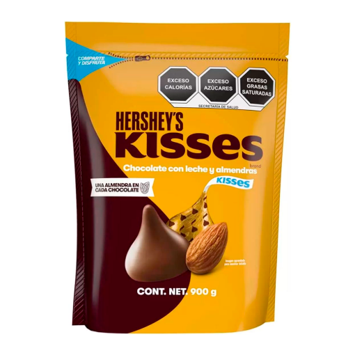 Imagen de Chocolate Hershey’s Kisses Almendra +10 850 GRS