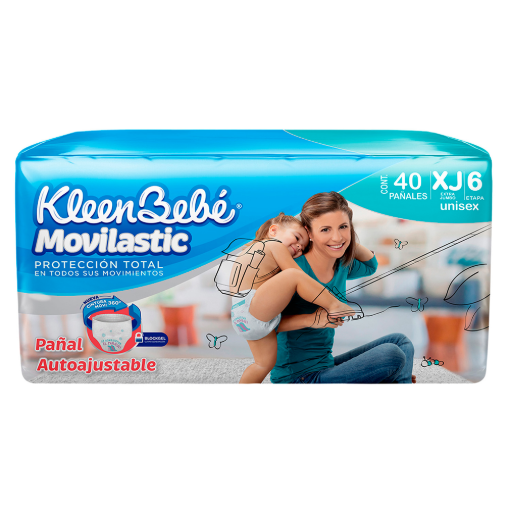 Imagen de Pañal Movilastic Extra Jumbo 40 PZS