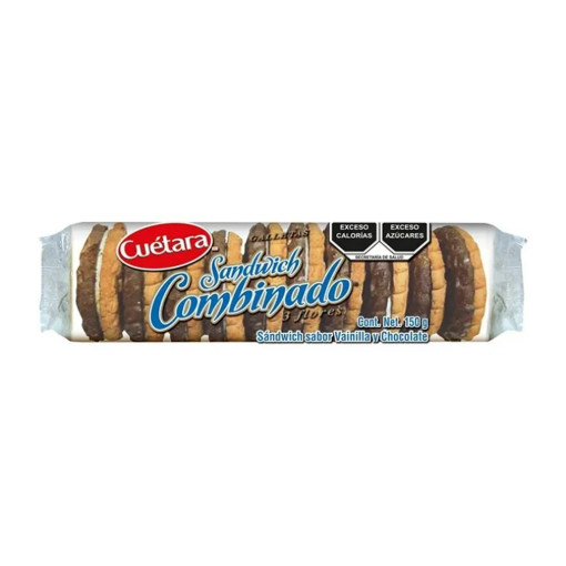 Imagen de Galletas Cuétara Sándwich 3 Flores 150 GRS