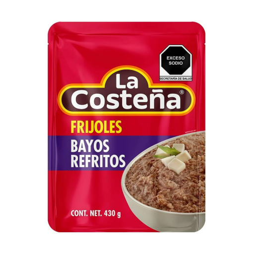 Imagen de Frijol La Costeña Bayos Refritos Bolsa 430 GRS