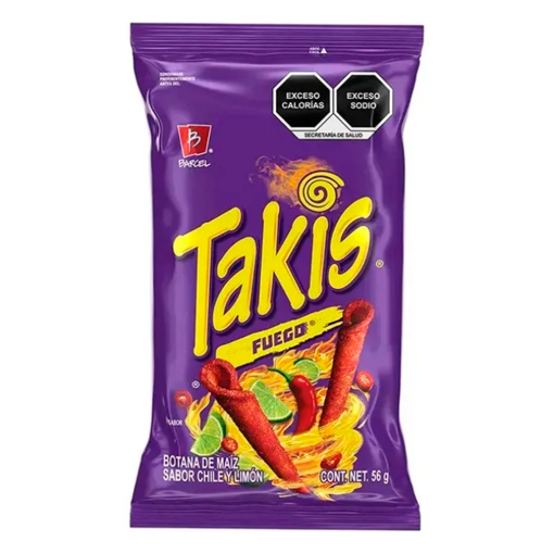 Imagen de Botana Barcel Takis Fuego 52 GRS