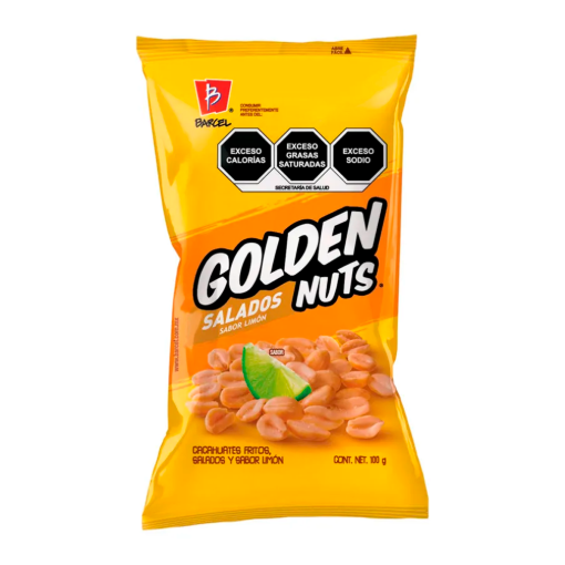 Imagen de Botana Barcel Cacahuate Gold Nuts 95 GRS