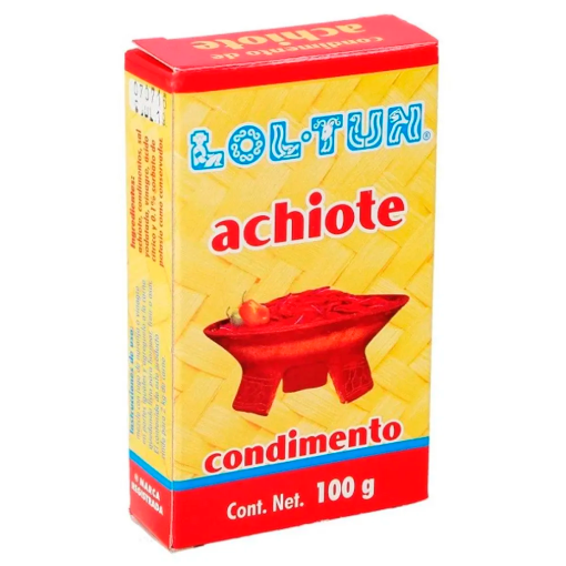 Imagen de Condimento de Achiote Loltún 100 GRS