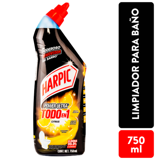 Imagen de Limpiador de Baño Harpic Power Citrus 750 MLL