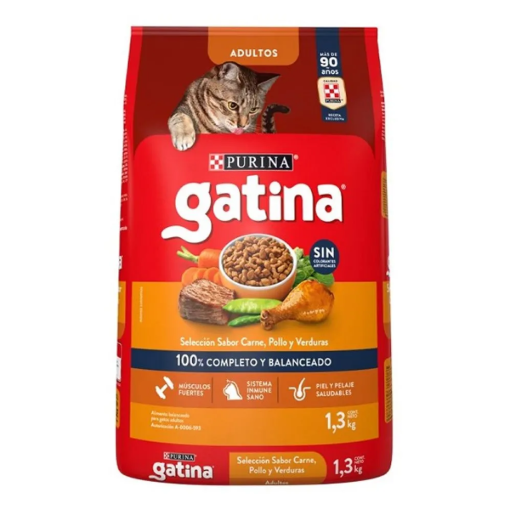 Imagen de Alimento Purina Gatina Pollo 1.3 KGS