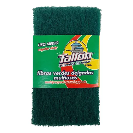 Imagen de Exhibidor Fibra Tallón Delgado Verde 3 PZS
