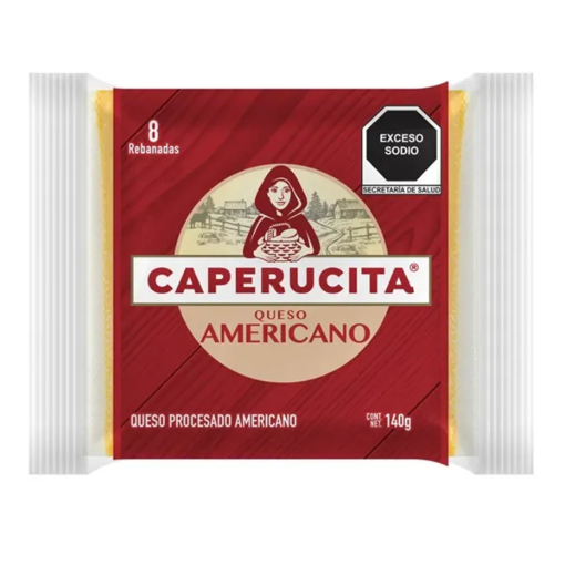 Imagen de Queso Caperucita Americano 140 GRS