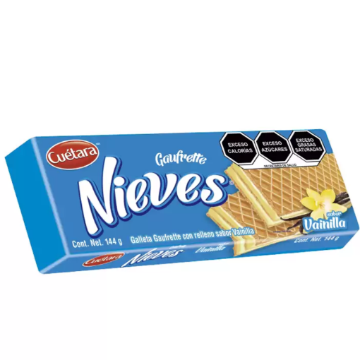 Imagen de Galletas Cuétara Napolitana Nieves Vainilla 144 GRS