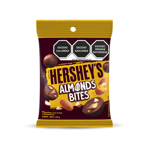 Imagen de Chocolate Hershey’s Bites Almendra 43 GRS