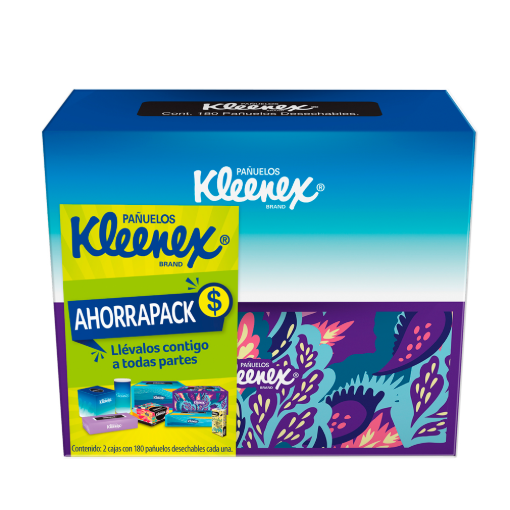 Imagen de Pañuelo Kleenex +1 Gel Antibacterial 180 ml 180 PZS
