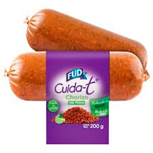 Imagen de Chorizo Fud Pavo Cuida-T 200 GRS