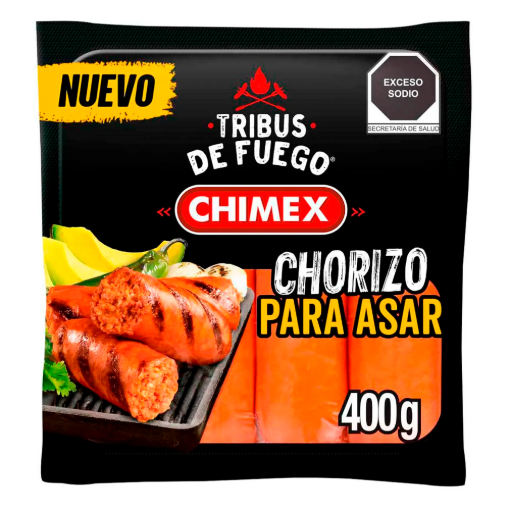 Imagen de Chorizo Chimex para Asar 400 GRS