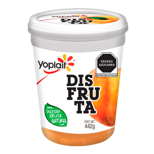 Imagen de Yogurt Yoplait Disfruta Trozos Durazno 442 GRS