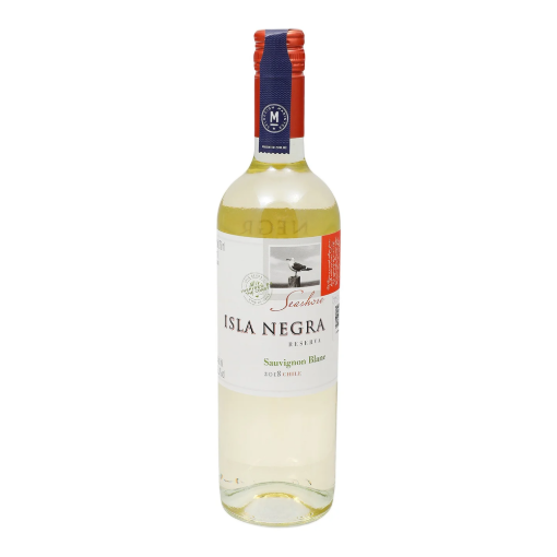 Imagen de Exhibidor Vino Blanco Isla Negra Sauvignon Blanc 750 MLL